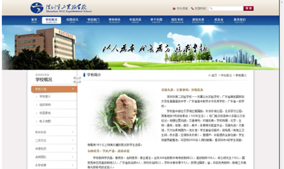 北京海淀进修实验学校官方网站设计制作 成功案例 沙漠风网站建设公司 