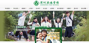 亚迪学校官方网站设计制作