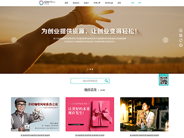 创展谷官方网站设计制作