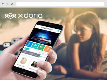 X-doria手机端英文版官方网站设计制作