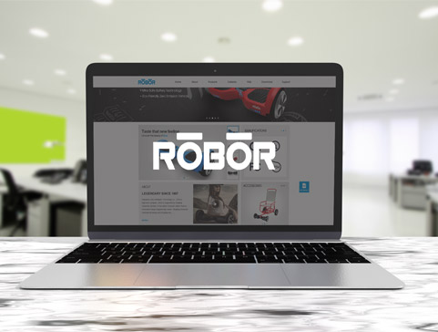 松日ROBOR官方网站设计制作