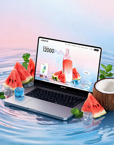 Jollyice 海外雾化品牌官网正式上线，塑造国际化高端品牌形象